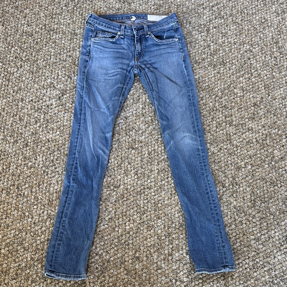 Rag&Bone Women's Skinny Jeans size 24 good condition inseam approx. 29 - Picture 1 of 8